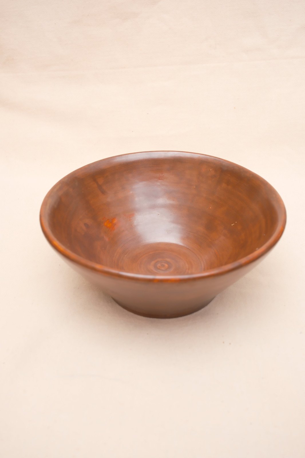 The bowl from a raised angle